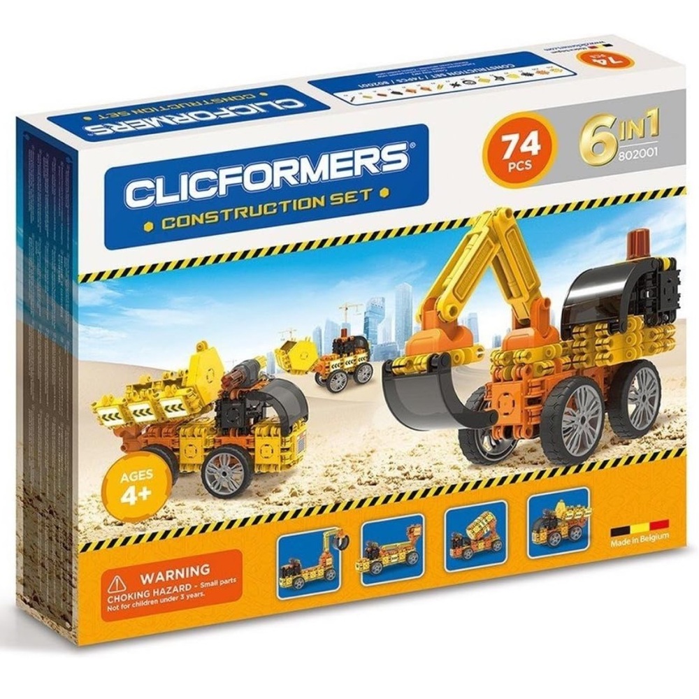 Brand new. Clicformers Construction Set 6 in 1